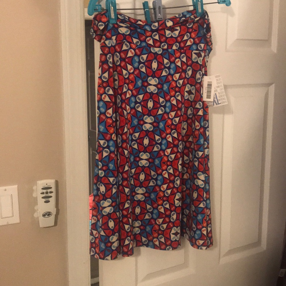 NWT lularoe azure skirt. Smoke free home